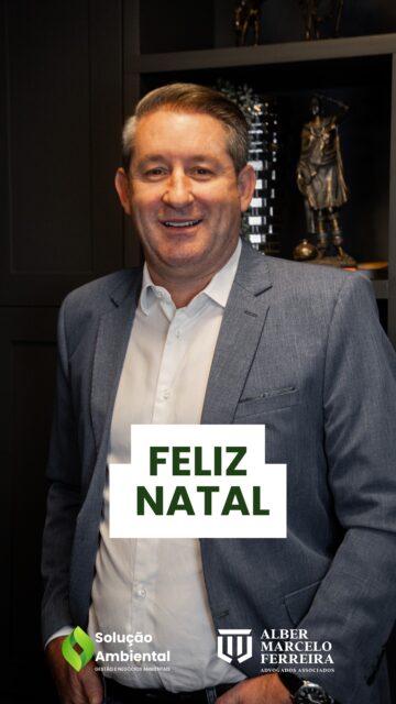 O Natal nos convida a pausar, refletir e valorizar o que realmente importa: as
pessoas, as relações e os propósitos que nos unem.
A Solução Ambiental Paraná e Alber Marcelo Ferreira – Advogados Associados
desejam que este tempo seja vivido com serenidade, harmonia e bons
momentos ao lado da família.
Seguimos comprometidos com responsabilidade, ética e segurança jurídica,
desejando que o próximo ano seja de equilíbrio, crescimento e novas
conquistas.
✨ Um Natal de luz, cuidado e esperança para você e sua família.