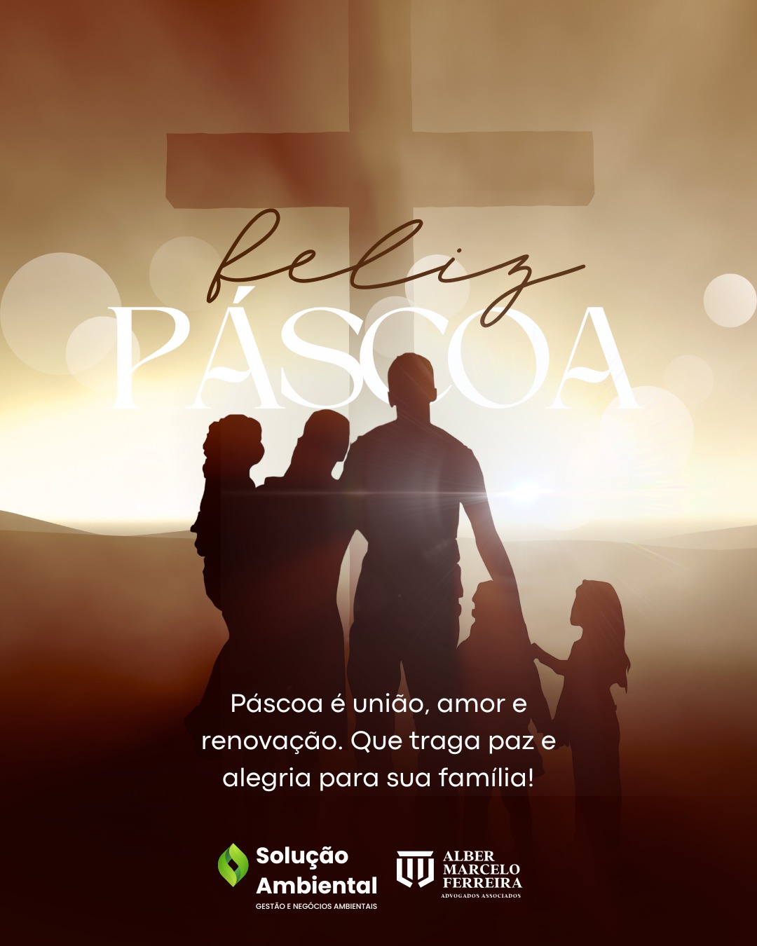 Mais do que uma data, a Páscoa é um recomeço 💫
Que ela renove sua fé, sua alegria e sua vontade de seguir em frente.
Feliz Páscoa! 🐣💛