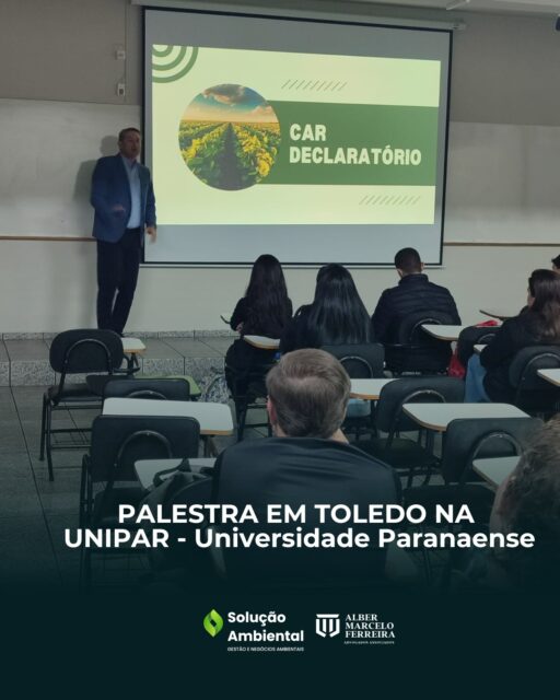 Estivemos em Toledo compartilhando conhecimento sobre os desafios enfrentados pelo produtor rural, abordando temas essenciais como solução ambiental e direito ambiental. 🌱📚

Foi um momento de troca e aprendizado, incentivando os alunos a estarem cada vez mais preparados para orientar, aconselhar e contribuir com soluções responsáveis e conscientes para o futuro do agro. 🚜♻️

#DireitoAmbiental #SoluçãoAmbiental #Agro #ProdutorRural #Toledo #MeioAmbiente #Sustentabilidade #Agronegócio #Conhecimento #FuturoDoAgro #Educação #ResponsabilidadeAmbiental